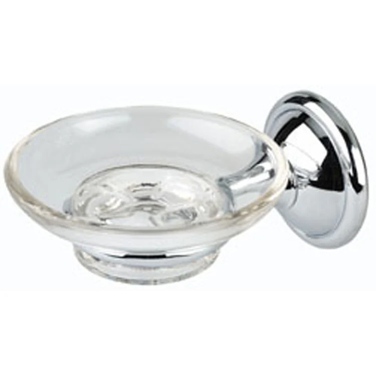 Soap Dish Yale Bath Unlacquered Brass Concealed Wall Mount Round 5-7/16 x 4-1/4 x 2-5/8 Inch - Frankwebs