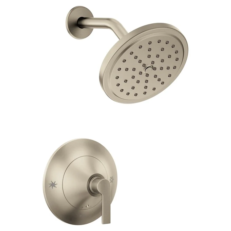 Shower Trim Doux Posi-Temp Eco-Performance 1 Lever Matte Black ADA 1.75 Gallons per Minute 1 Function Rainshower - Frankwebs