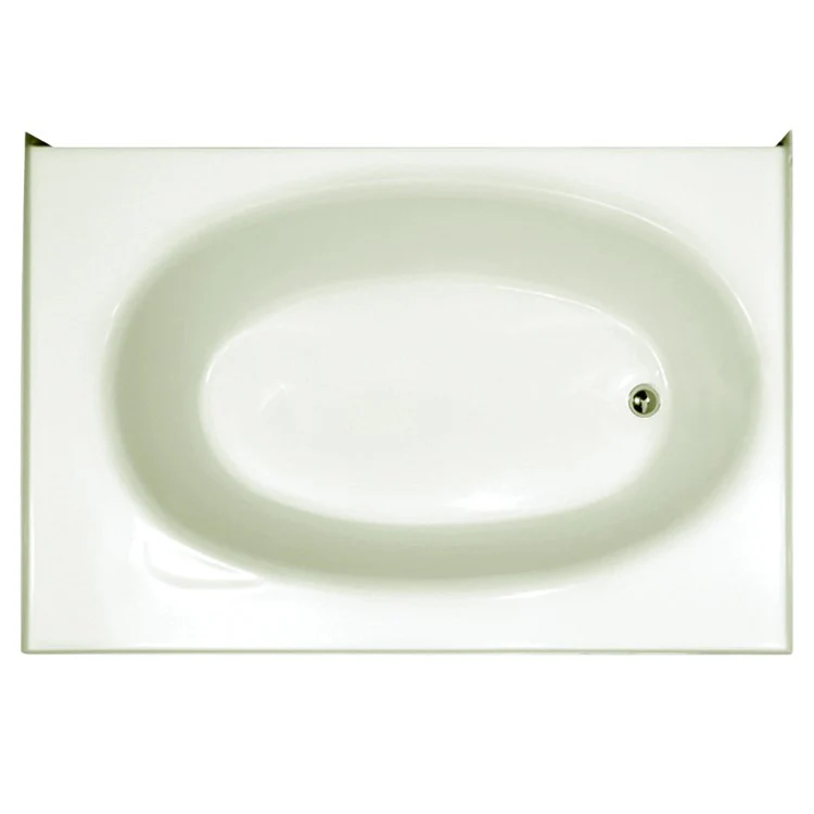 Soaking Tub Studio Collection Kona 60 x 42 x 15 Inch Drop-In Tub Only Right Hand Almond Gelcoat - Frankwebs