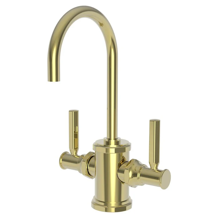 Water Dispenser Heaney Hot and Cold 2 Lever Gooseneck Matte White - Frankwebs