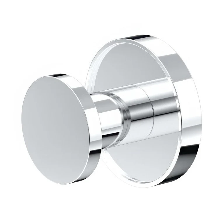 Robe Hook Sky Single Matte Black 2 Inch 1-5/8 Inch Wall Mount Metal - Frankwebs