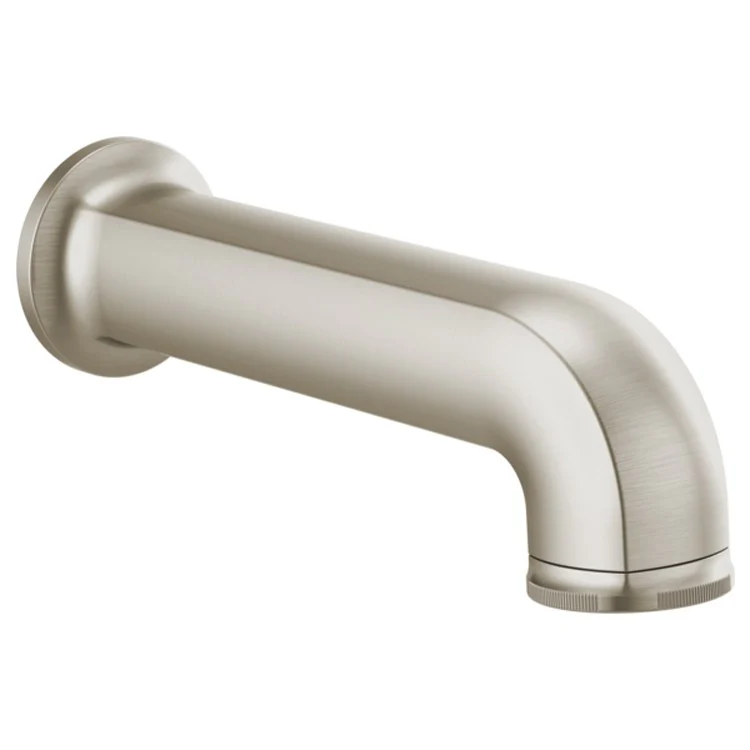 Tub Spout Kintsu Pull Down Diverter Brilliance Luxe Nickel 18 Gallons per Minute Brass Wall Mount 9-11/16 Inch - Frankwebs