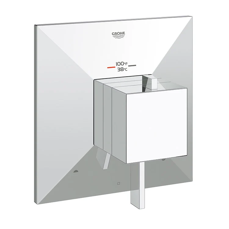 Allure Brilliant Two-Function Thermostatic Shower Valve Trim with Control Module - Frankwebs