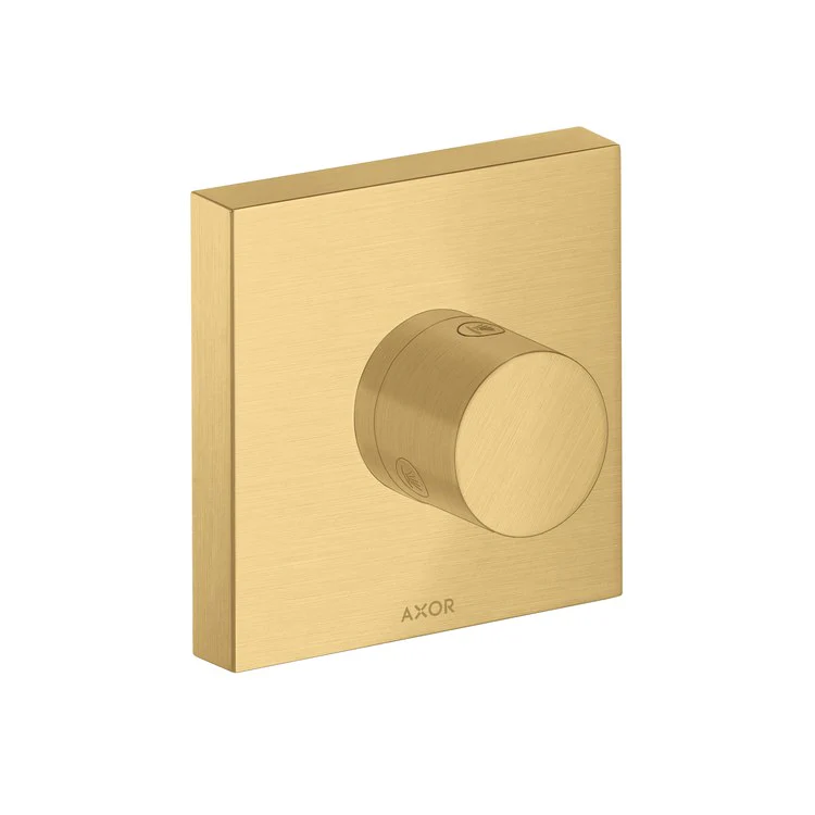 Diverter Trim ShowerSolutions Trio/Quattro Polished Gold Optic 1 Knob - Frankwebs