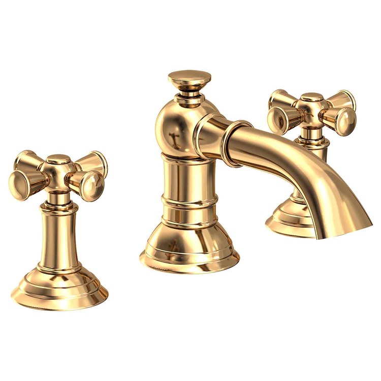 Aylesbury Two Handle Widespread Bathroom Faucet with Drain - Frankwebs