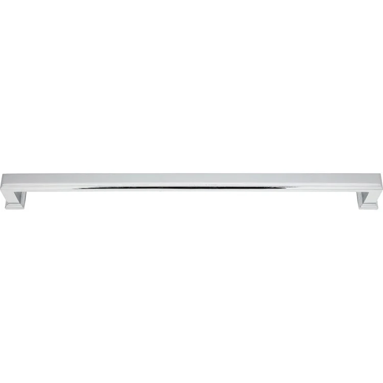 Drawer Pull Atlas Sutton Place Appliance Polished Chrome Zinc Alloy 18 Inch 19-5/8 x 1-5/16 Inch - Frankwebs