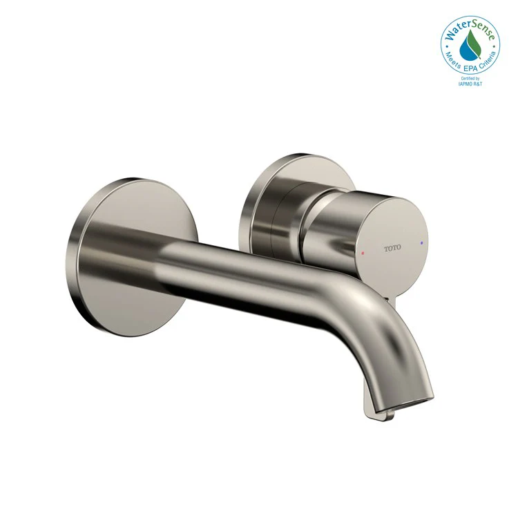 Lavatory Faucet GF Wall Mount Short 1 Lever ADA CALGreen/WaterSense Brushed Nickel 1.2 Gallons per Minute - Frankwebs