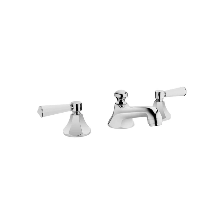 Lavatory Faucet Madison Deck Mount with Drain 2 Lever ADA Durabrass - Frankwebs