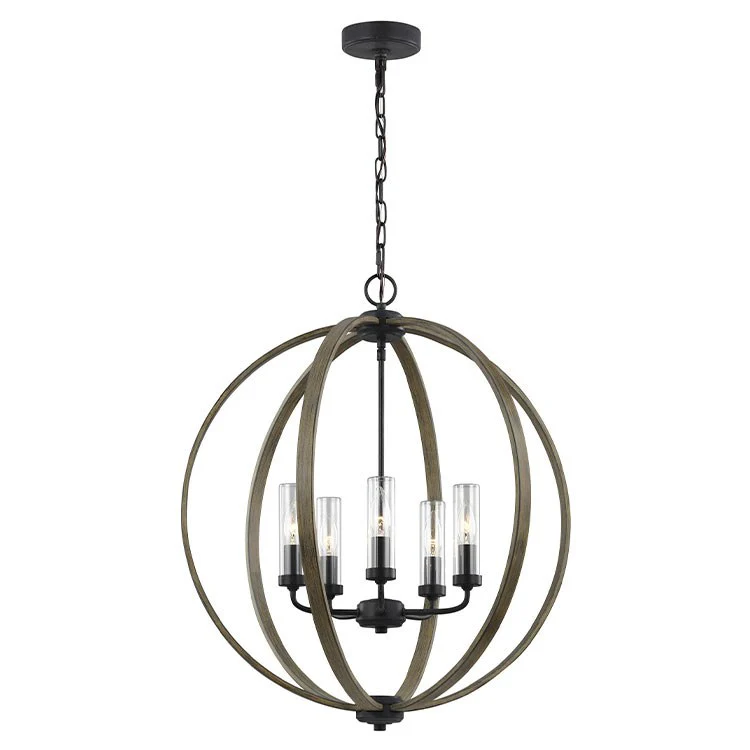 Allier Five-Light Outdoor Chandelier - Frankwebs