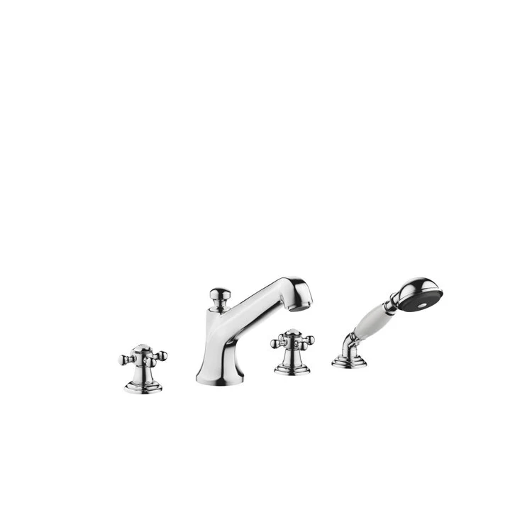 Tub Filler Madison Floor Mount 8 Inch Spread 2 Cross Rigid - Frankwebs
