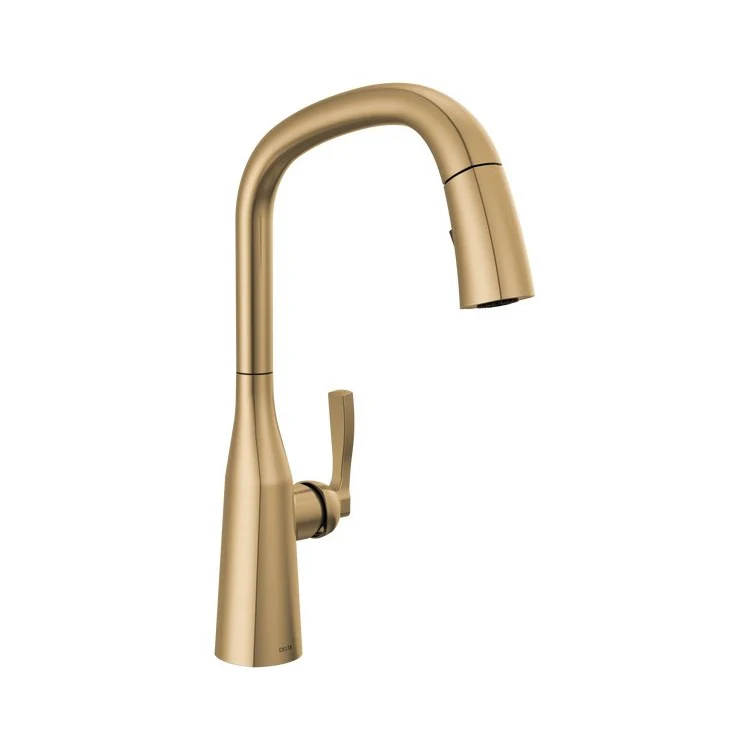 Kitchen Faucet Stryke Pull Down ADA Matte Black 16-3/4 Inch - Frankwebs