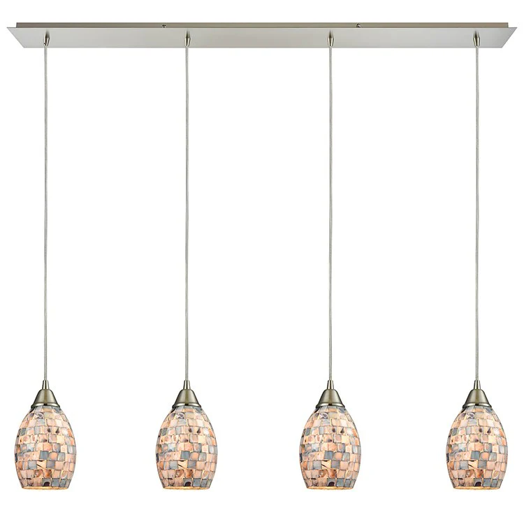 Capri Four-Light Linear Pendant - Frankwebs