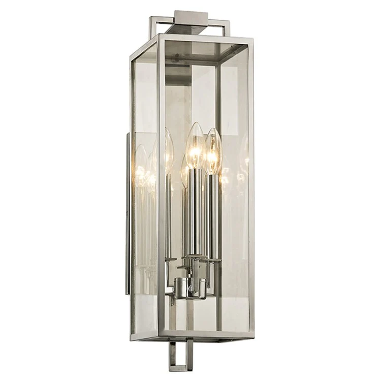 Beckham Three-Light Outdoor Wall Lantern - Frankwebs