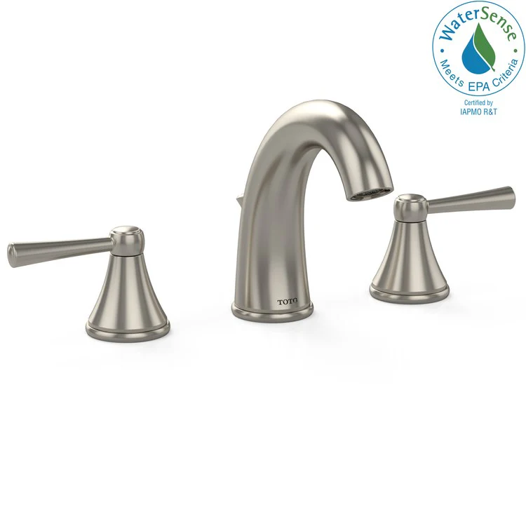 Silas Two Handle Widespread Bathroom Faucet with Drain - Frankwebs