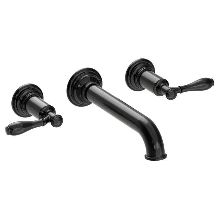 Ithaca Two Handle Wall-Mount Bathroom Faucet - Oil Rubbed Bronze - Frankwebs