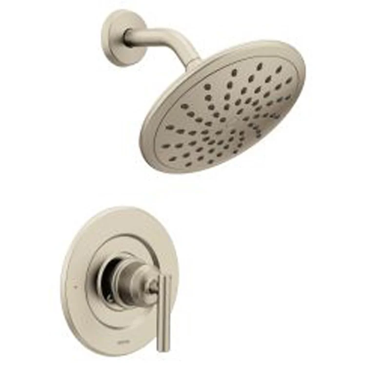 Shower Trim Gibson Posi-Temp Eco-Performance 1 lever Brushed Nickel ADA 2.0 Gallons per Minute 1 Function for 62300 2500 Valve - Frankwebs