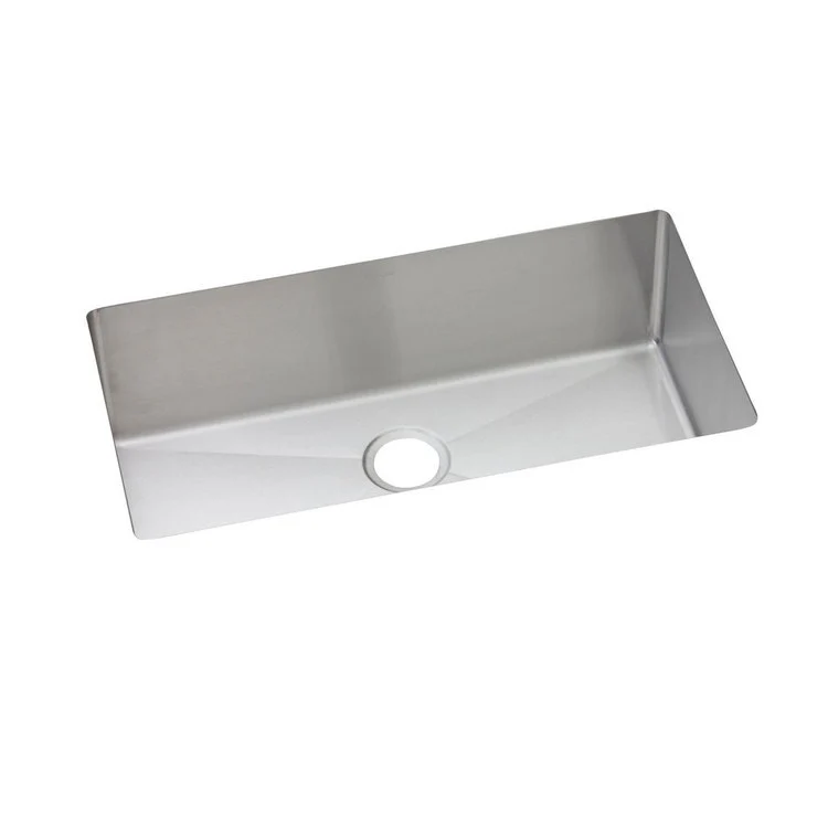 Kitchen Sink Crosstown 32.5 x 18 Inch Single Bowl Polished Satin Undermount Stainless Steel - Frankwebs
