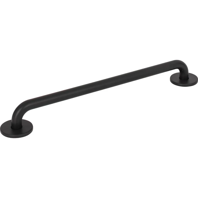 Drawer Pull Atlas Dot Matte Black Zinc Alloy 8-13/16 Inch 9-1/4 x 7/16 Inch - Frankwebs