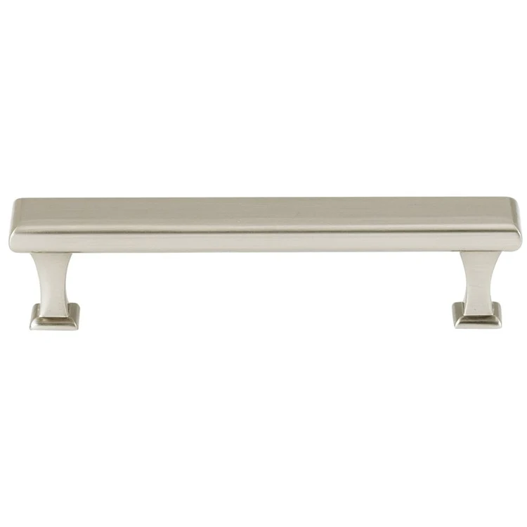 Pull Manhattan Satin Nickel Brass 4 Inch 4-3/4 Inch 1-1/8 Inch - Frankwebs