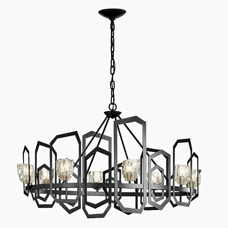 Gatsby Eight-Light Chandelier - Frankwebs
