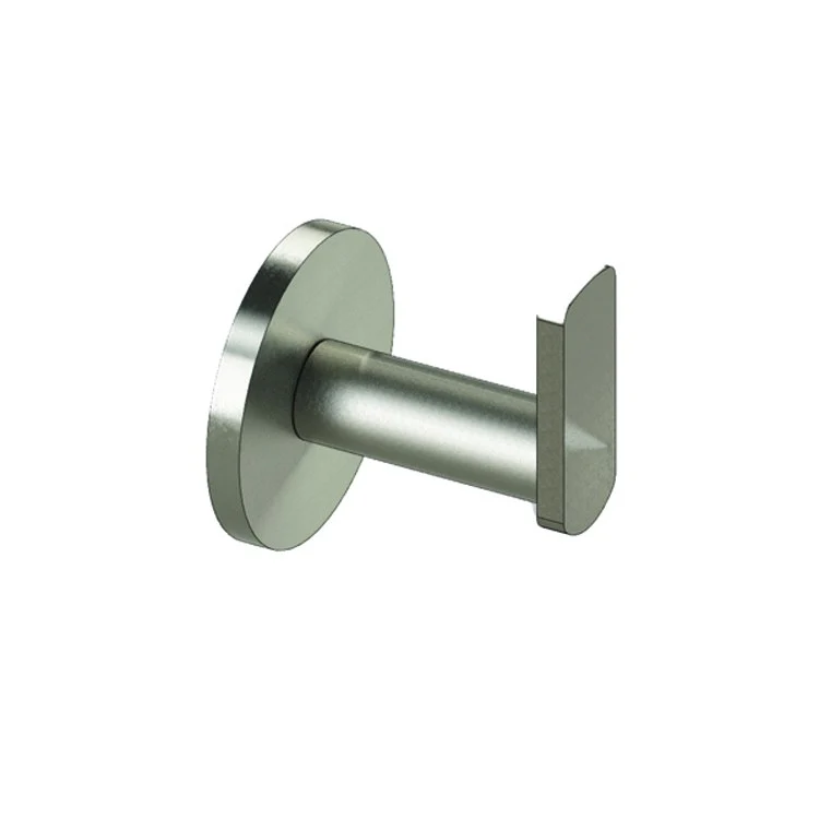 Robe Hook Arpeggio Single Polished Chrome 2-7/16 Inch Height 2-1/5 Inch Extension from Wall Concealed Brass - Frankwebs