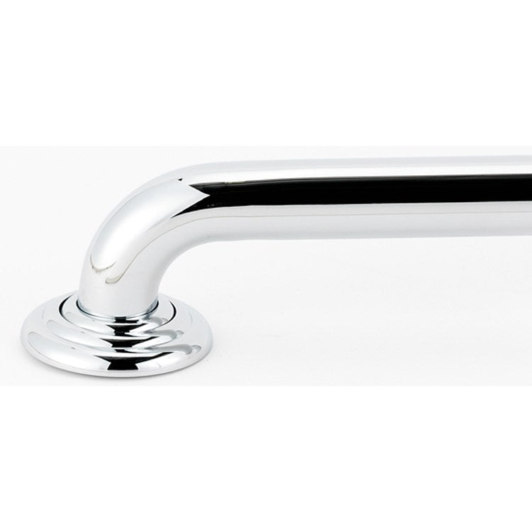 Grab Bar Bracket Embassy Bath Round 3 x 3 Inch Polished Chrome Brass - Frankwebs