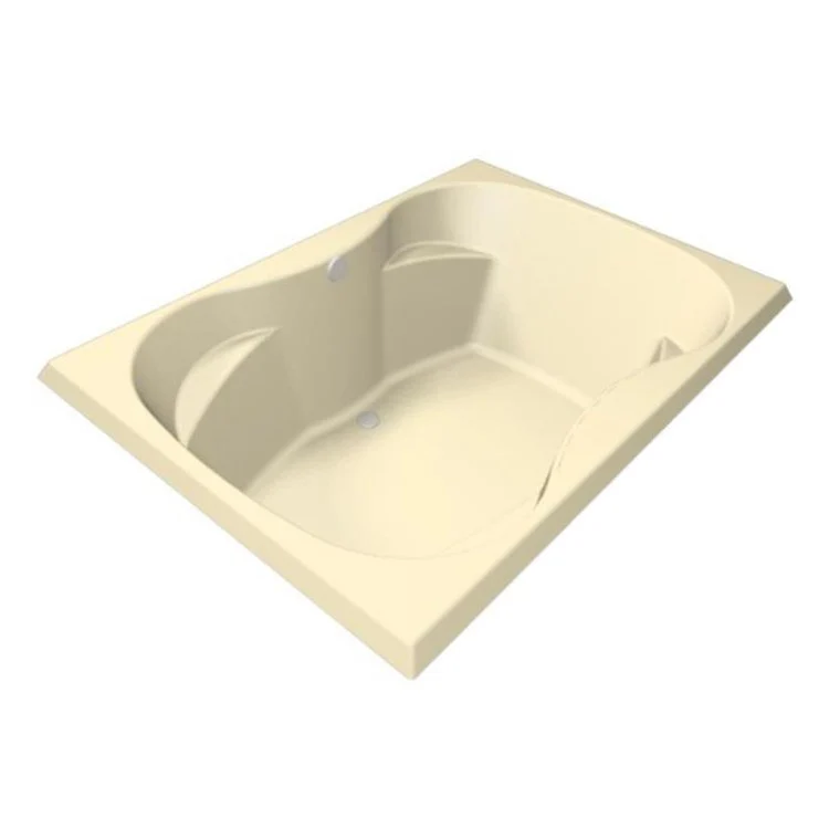 Combination Tub Designer Collection Evansport 60 x 42 x 21 Inch Drop-In Center Drain White Rectangle - Frankwebs