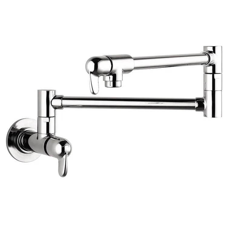 Allegro E Two Handle Wall-Mount Pot Filler - Frankwebs