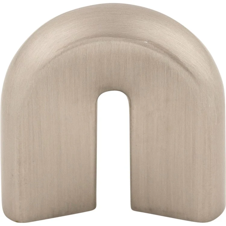 Pull Nouveau D Handle for Decorative Hardware Brushed Satin Nickel Zinc Alloy 3/4 Inch 1-1/16 Inch Length - Frankwebs