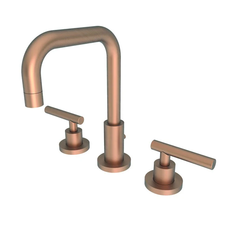 Lavatory Faucet East Square Widespread 8 to 20 Inch Spread 2 Lever ADA WaterSense White 1.2 Gallons Per Minute Brass Pop-Up with Tailpiece Spout Reach 6-1/8 Inch - Frankwebs
