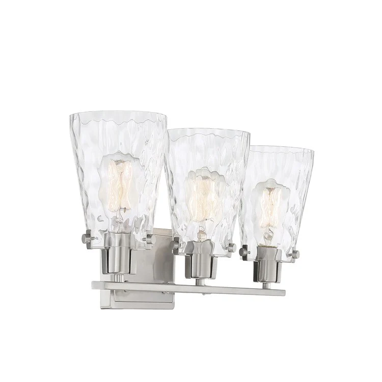 Vaughan Three-Light Bathroom Vanity Fixture - Frankwebs