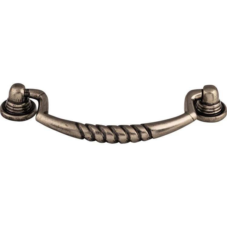 Pull Tuscany Salisbury D Handle Pewter Antique Brass 3-3/4 Inch 1-1/2x4-1/2x1/4 Inch - Frankwebs