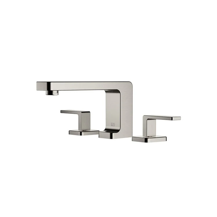 Lavatory Faucet LULU Deck Mount with Drain 2 Lever ADA Platinum Matte - Frankwebs