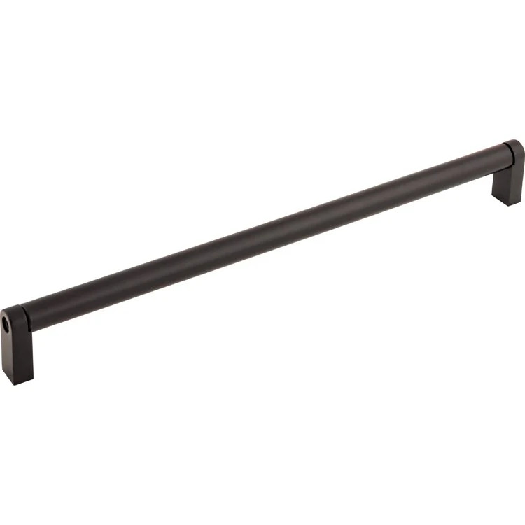 Pull Bar Pulls Pennington Flat Black Steel 11-1/3 Inch 11-2/3x1/2x1-3/8 Inch - Frankwebs