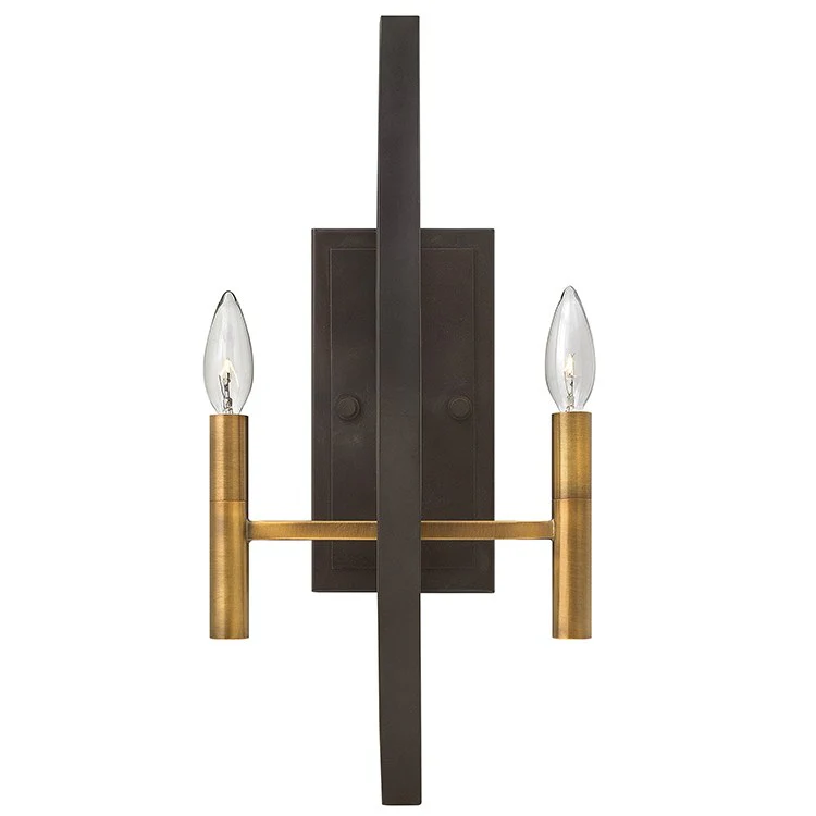 Euclid Two-Light Wall Sconce - Frankwebs
