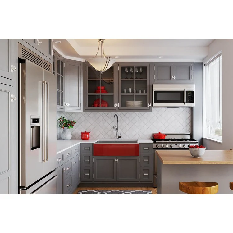 Kitchen Sink Crosstown 36 x 20.25 Inch Double Bowl with Aqua Divide Polished Satin Farmhouse - Frankwebs