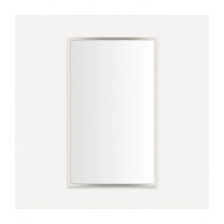 Medicine Cabinet Profiles 24W x 40H x 4D Inch 1 Doors Mirror Matte Black Flat Top Reversible Non-Electric - Frankwebs