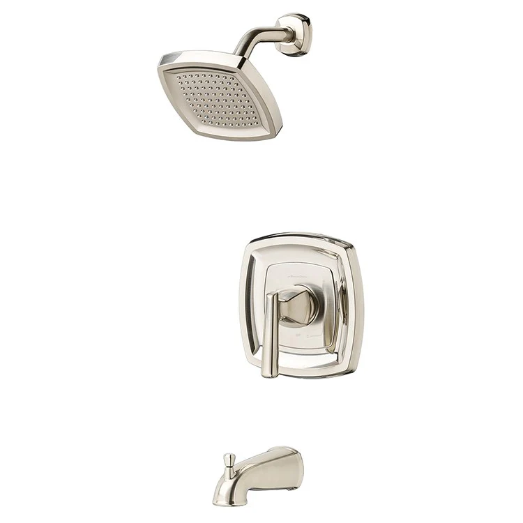 Edgemere Pressure Balance Tub/Shower Valve Trim with Cartridge and Water-Saving Shower Head - Frankwebs