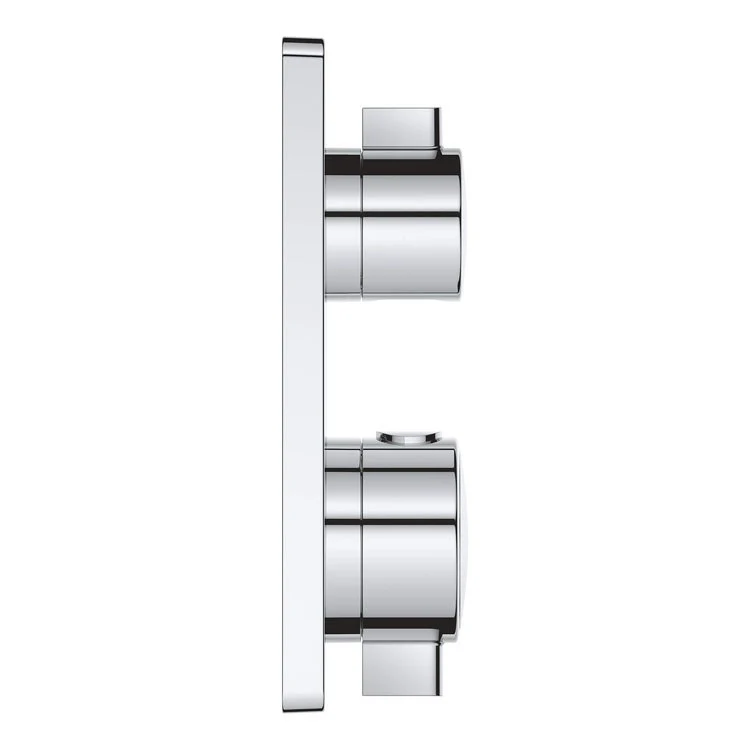 Grohtherm Square Two Handle Single-Function Thermostatic Mixer Trim - Frankwebs