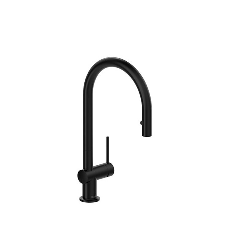 Kitchen Faucet Azure with Spray 1 Lever Black 1.8 Gallons per Minute - Frankwebs