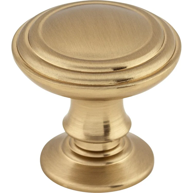 Knob Chareau Reeded Brushed Satin Nickel Zinc Alloy 1-1/4 Inch - Frankwebs