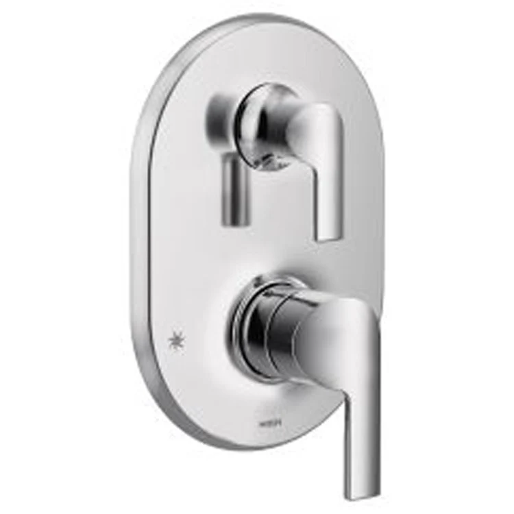 Valve Trim Doux M-Core 3-Series with Integrated Diverter 2 Lever Matte Black ADA - Frankwebs