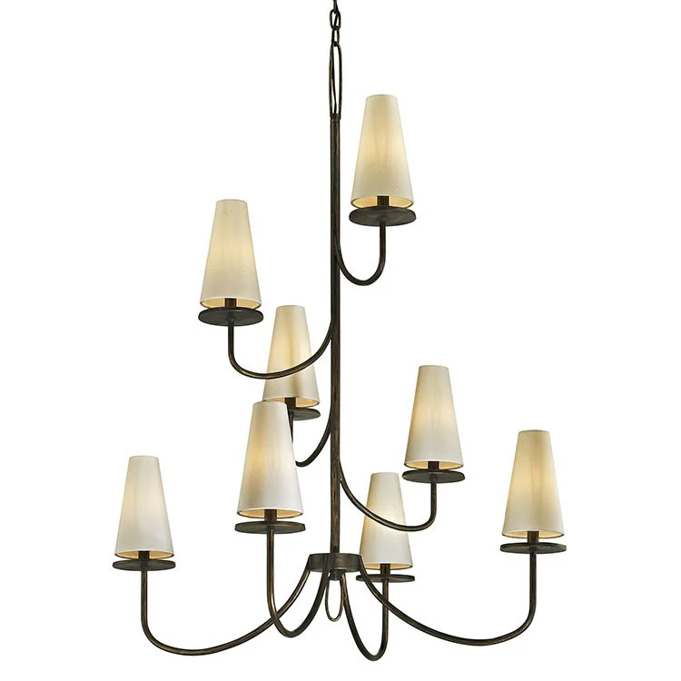 Marcel Eight-Light Multi-Tier Chandelier - Frankwebs