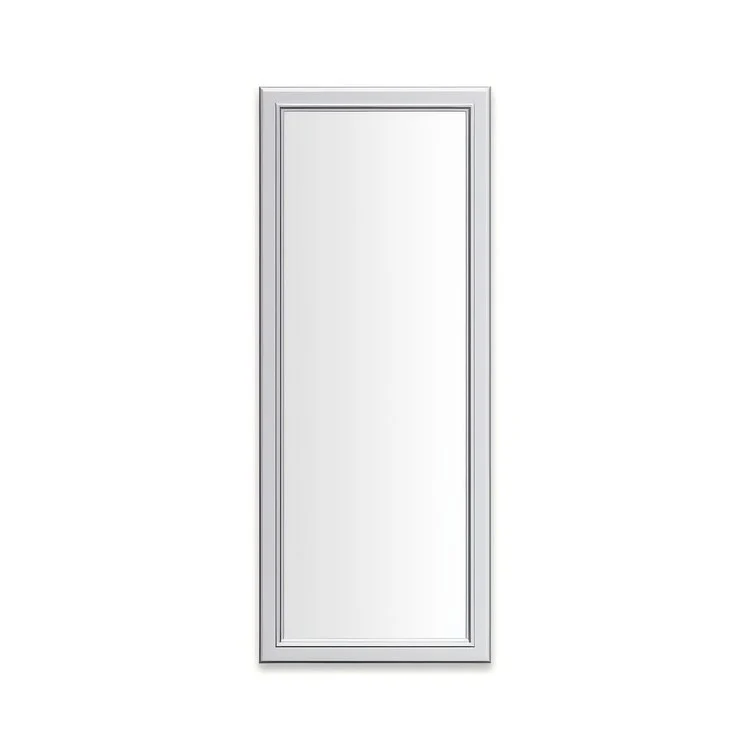 Medicine Cabinet Main Line 16 x 40 Inch 1 Doors Framed Mirror Brushed Black Flat Top Bryn Mawr Frame Slow Close Hinges 4 Inch - Frankwebs