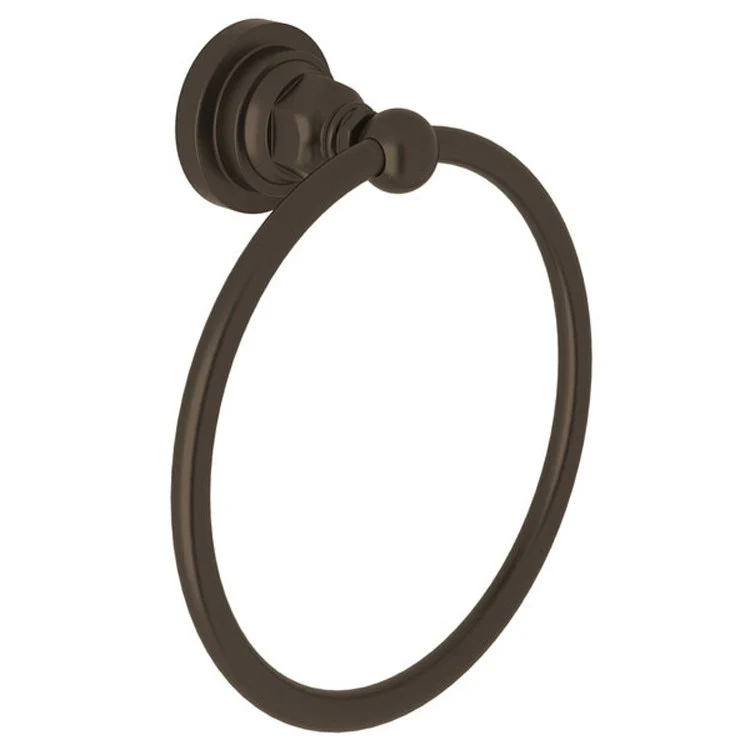 Towel Ring San Giovanni 6 Inch Polished Chrome Brass 2-27/32 Inch Wall Mount - Frankwebs