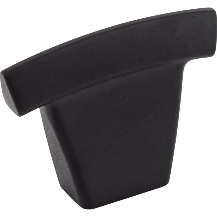 Knob Sanctuary Arched for Decorative Hardware Flat Black Zinc Alloy 1-1/2 Inch 1 Inch - Frankwebs