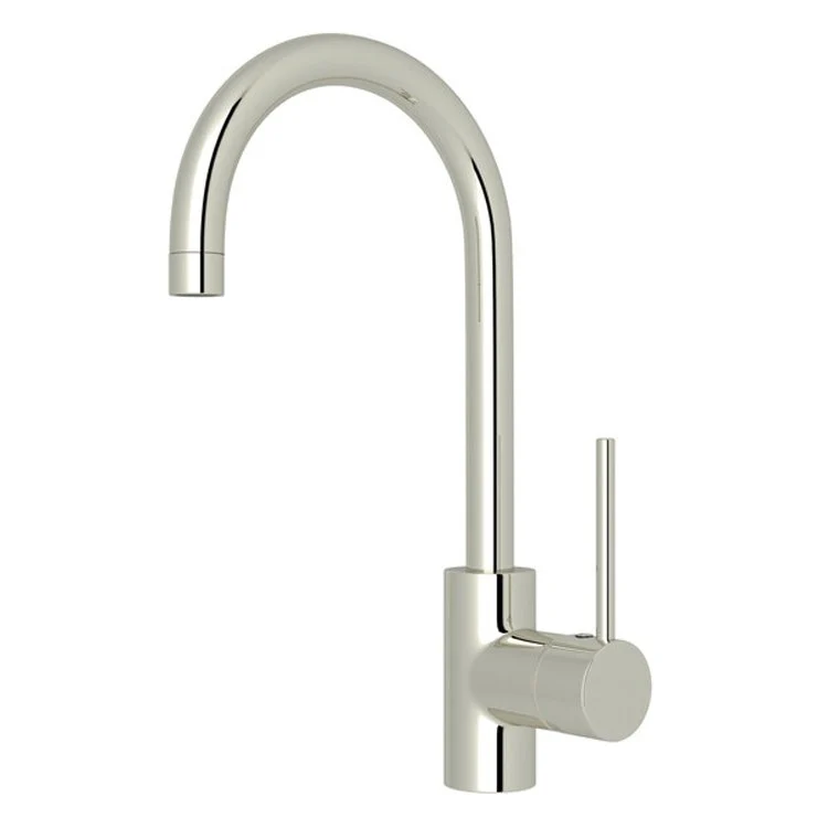 Bar Faucet Pirellone Food Prep 1 Side Lever Polished Nickel 1.8 Gallons per Minute - Frankwebs