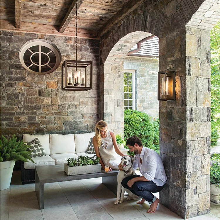 Rhodes Four-Light LED Outdoor Pendant - Frankwebs