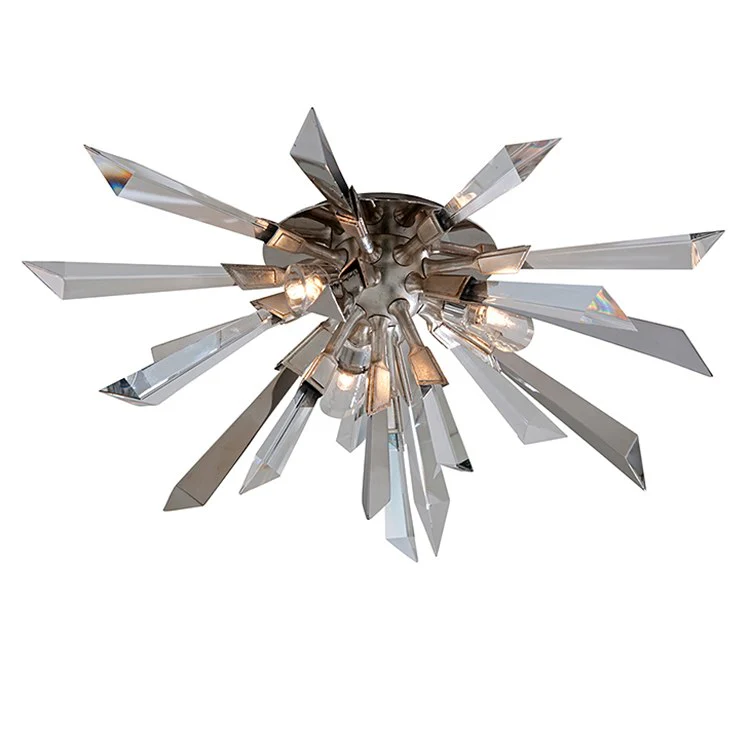 Inertia Three-Light Flush Mount Ceiling Fixture - Frankwebs