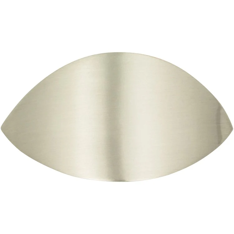 Drawer Pull Atlas Successi Ola Cup Brushed Nickel Zinc Alloy 1-1/4 Inch 1-13/16 x 1 Inch - Frankwebs